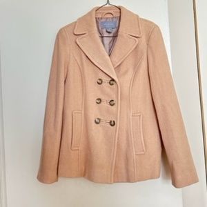 Ann Taylor Peacoat in Camel (size Medium)